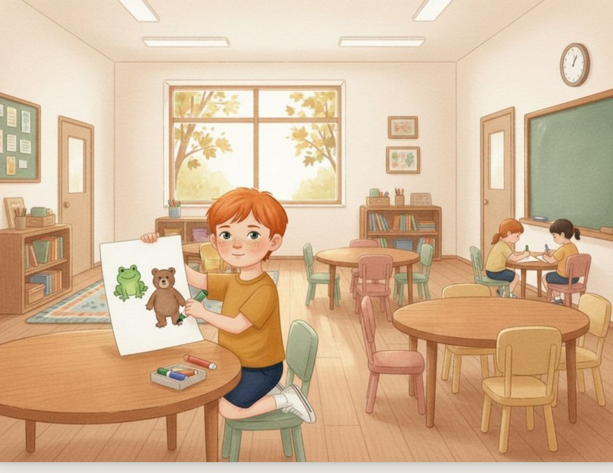 Cover of the Inkwren Studio social story “Working in a Group”